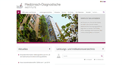 Desktop Screenshot of mdi-labor.de